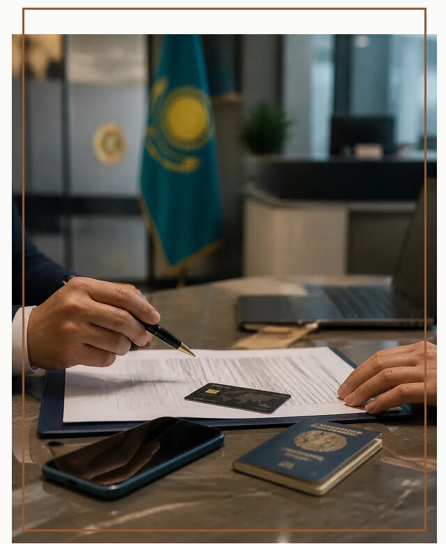 Открытие счета и банковской карты в Казахстане в Саранске